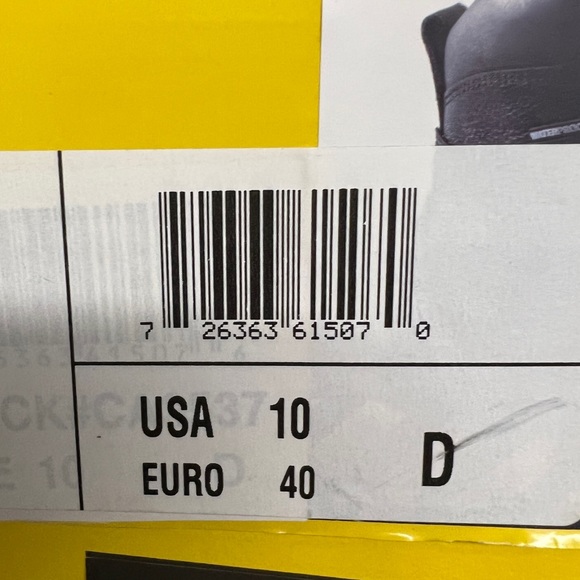 CAROLINA Mens Circuit 6” Composite Toe Leather Work Boot CA3537 Black - Picture 11 of 12